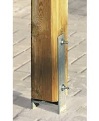 Pfostenanker in pfostenträger für carports. Weka H Pfostenanker Fur Pfosten Mit 9x9 Cm Hagebau De