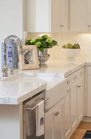 arbeitsplatte marmor weiss wandschrank simple kitchen remodel kitchen design marble countertops kitchen