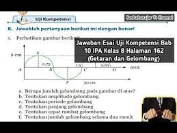 Soal dan kunci jawaban ipa kelas 8 semester 2 k13. Jawaban Esai Uji Kompetensi Bab 10 Ipa Kelas 8 Halaman 162 Getaran Dan Gelombang Youtube