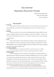 Care a fost populația republica populară chineză la ziua ta?* introduceți data nașterii pentru a afla. Doc Documentar Republica Populara Chineza Diana Tomos Academia Edu