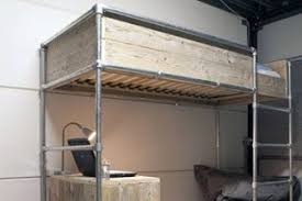 To build a loft bed, start by attaching a headboard, sideboard, and footboard to the wall at the desired height you want your loft bed to be at. 40 Diy Loft Bed Ideas Built With Industrial Pipe Simplified Building