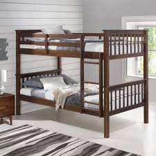 Mission style twin bedroom set. Solid Wood Mission Style Twin Over Twin Bunk Bed Walnut