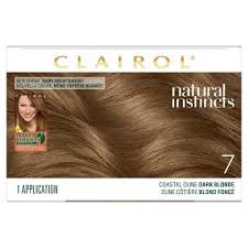 Clairol Natural Instincts Demi Permanent Hair Color 7 Dark Blonde Coastal Dune 1 Kit In 2020 Clairol Natural Instincts Permanent Hair Color Hair Color