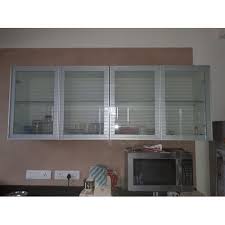 See more ideas about window shelves, shelves, kitchen window. 4 Shelves Glass Kitchen Cabinet Door Rs 350 Square Feet Kun Glass Aluminium Id 20512899188