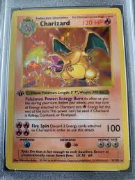 Paying with debit will limit you to spending money already earned. 1st Ed Base Charizard Worth Re Grade Attempt Elite Fourum