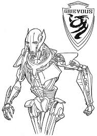 General Grievous From Star Wars Coloring Page Download Print Online Coloring Pages For Free Col Online Coloring Pages Coloring Pages Super Coloring Pages