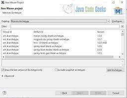 Apache Maven Eclipse Project Creation Using Archetype Example Examples Java Code Geeks 2021