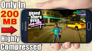 Gta Vice City Highly Compressed 200 Mb Size Full Game Full Games Gta Games