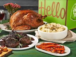These days likely to be smoked salmon or gravadlax. Hellofresh Has A New Christmas Dinner Meal Kit Order By December 16 Business Insider