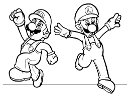 Deluxe is an enhanced compilation of super mario bros. Super Mario Coloring Pages Page 1