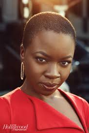 Black American Actress With Short Hair Emmys 30 Supporting Actor Contenders Pose For Thr Photos Bald Hair Dark Skin Beauty Natural Hair Styles