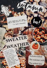 Checkout our latest collection of 15 cute sweater weather hair ideas and get inspired. Aesthetic Autumn Collage Wallpapers Wallpaper Cave