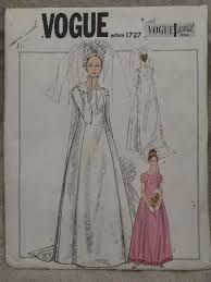 60s Vintage Vogue Bridal Gown Sewing Pattern Mod Sheath Wedding Dress Vintage Wedding Dress Pattern Bridal Sewing Patterns Wedding Dress Sewing Patterns