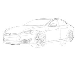 There are several basic maintenance procedures you can do yourself, without the need to schedule a service appointment. Tesla Model S Drawing By Revolut3 On Deviantart