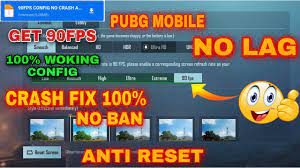 Pubg V1 3 90fps Config Game Crash Fix 100 Anti Reset No Ban Working Config Smooth Low End Device Iphone Wired