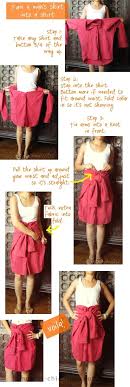 Shirt Skirt Diy Skirt Diy Clothes Diy Fashion
