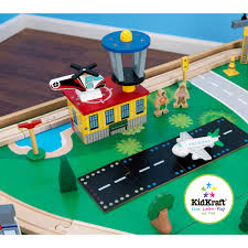 With 120 colorful pieces, kids will love the adventure of pushing the train around and through a gentle waterfall and over a suspension bridge. Kidkraft Waterfall Mountain Train Set Table With 120 Accessories Included Promotions