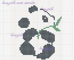 Add a little pandamonium to your stitches with this free cross stitch design! Crochet Patterns For Panda Bears Shefalitayal