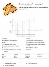 Crosswords are a great way to keep your mind working, it has proven to be an excellent learning process for both kids and adults. Pin En Thanksgiving Worksheets Books