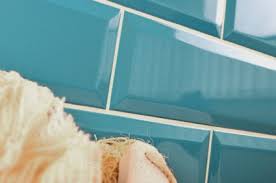 The metro range was inspired by the iconic tiles of the london underground, with the deep blue colour and bevelled edge adding a modern twist. Aqua Metro Furness Tiles