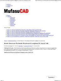 Check spelling or type a new query. Kode Shortcut Perintah Keyboard Lengkap Di Autocad Mufasucad