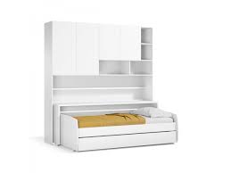 Our underbed storage drawers make stowing things away a snap, without sacrificing aesthetic.features twin beds can accept one set of storage drawers. Eco Compact Twin Twin Xl Sofa Bed And Cabinets System