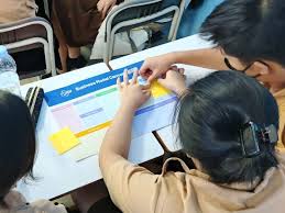 Universitas MDP Berikan Pelatihan Business Model Canvas untuk Siswa SMK Methodist 2 Palembang - Kampus MDP