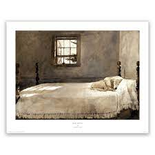 22 x 28 about the art : Master Bedroom By Andrew Wyeth Wyeth Print Gallery Wyeth Print Gallery