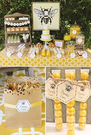 Adorable Vintage Modern Baby Bumble Bee Party Bee Baby Shower Theme Bumble Bee Baby Shower Bee Baby Shower