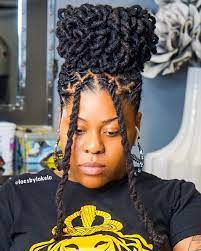 Kingoflocs On Instagram Living4 Journey Came Through For My Signature Lo Flower Locs Hairstyles Dreadlock Hairstyles Black Short Locs Hairstyles