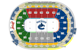 Vancouver Canucks Seating Chart Map Vancouver Canucks Canucks Vancouver