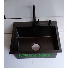 Enter your new and elegant kitchen environment with cgs kitchen sinks. Jual Sink Hitam Terbaru Lazada Co Id