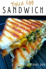 Simple Boiled Egg Sandwich Recipe Spoons Of Flavor Recipe In 2020 Recipes Egg Sandwiches Boiled Egg Sandwich