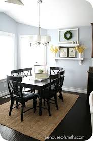 Everyday Kitchen Shelves Breakfast Nook Before And After New Summer Do The House Of Smiths Dining Room Simple Dining Table Black Home Decor
