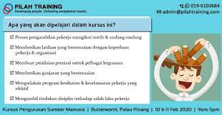 Abstrak konsep pengurusan sumber manusia menyaran satu pendekatan baru dalam pengurusan tenaga kerja. Pilah Training Kursus Pengurusan Sumber Manusia Facebook