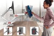 Amazon.com: SIIG MTPRO Dual Monitor Desk Mount, Gas Spring ...