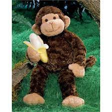 Gund 14 Mambo Monkey Brown Walmart Com Teddy Bear Gifts Monkey Plush Big Stuffed Animal