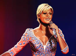 #helenefischermit freundlicher genehmigung vom zdf.mehr infos: Helene Fischer Painting Painting By Paul Meijering