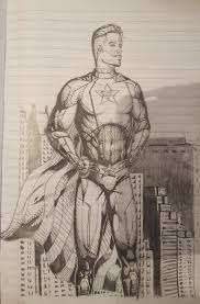 Drawing zhc s dax collab with khamp art youtube. Hi Zhc I M 14 And An Aspiring Comic Artist This Is My Most Recent Drawing Of Super Soldier Cap America Superman Zhcsubmissions