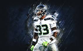 Here is a hd wallpaper seattle seahawks calandar saison 2018. Download Wallpapers Jamal Adams Seattle Seahawks Nfl Portrait American Football Blue Stone Background National Football League For Desktop Free Pictures For Desktop Free