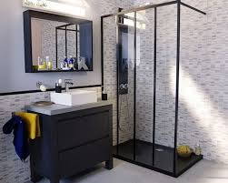 17 Idees De Salles De Bains Modernes Et Tendance Paroi De Douche Salle De Bains Moderne Salle De Bain Castorama