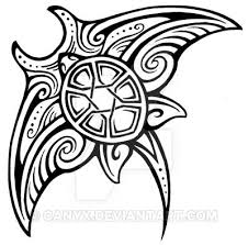 Moana's grandmother has a tattoo of _____ on her back. Canyx On Deviantart Tribal Tattoos Hawaiian Tattoo Polynesian Tattoo