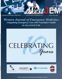 Volume 19 Issue 3 By Western Journal Of Emergency Medicine