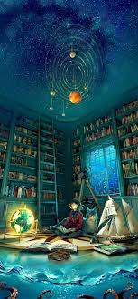 The Perfect Library 3 Fantasy Art Writing Inspiration Magic Library Amazing Art Art Book Art