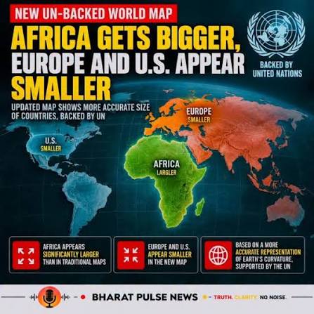 What Africa looks like after the UN voted to adopt a new map ...