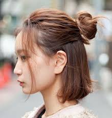 The ribbon bun is a very traditional korean hairstyle. 17 Hairstyle Pendek Korean Girl Important Inspiraton