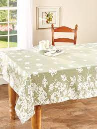Dancing Leaves Tablecloth Leaf Tablecloth Table Cloth Table Covers