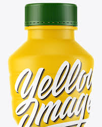 Matte Plastic Bottle Mockup In Bottle Mockups On Yellow Images Object Mockups