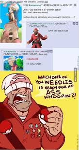 Maybe you would like to learn more about one of these? Pokemon Meets Tf2 9gag