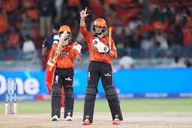 Pure fireworks! Abhishek Sharma with a rapid 56(22)